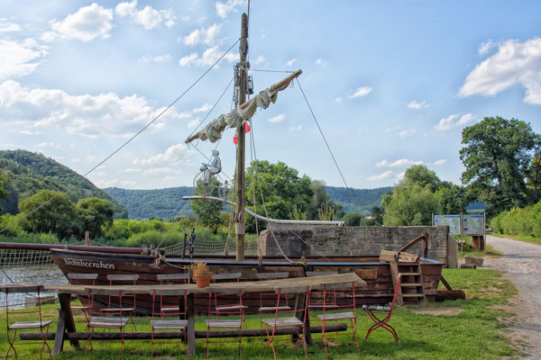 Wanfried - Historischer Hafen  ( Hessen ) 2019
