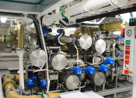 Abbildung 16: GEA Ballastwasseraufbereitungsanlage  vom Typ Ballastmaster UltraV für Schiffe (Foto Dr. Hochhaus)