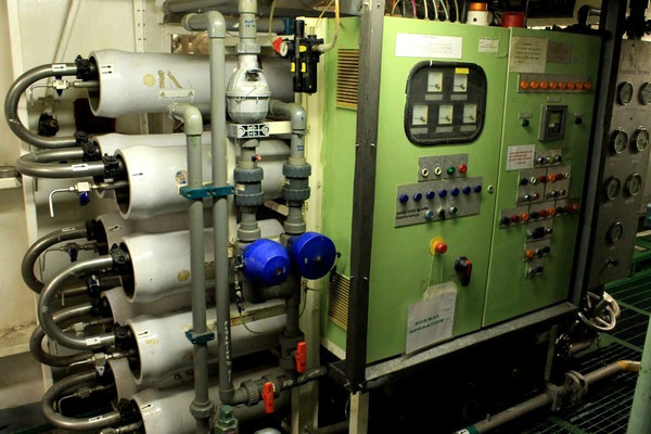 Umkehrosmose-Anlage zur Trinkwassererzeugung