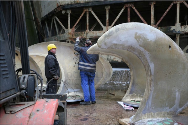 Propellerflügel der Verstellpropeller