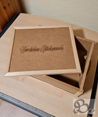 Holzwerk Peter Stoiber - handgemachte Geschenkbox aus MDF