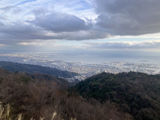 This is a famous spot for viewing Kobe's night views.