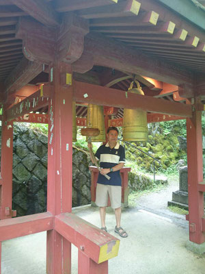 Three bell towers, Otagi Nenbutsu-ji Temple