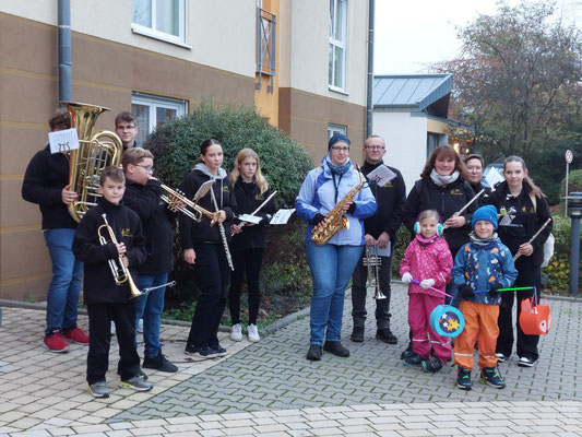 Martinsumzug der katholischen Kindertagesstätte St. Hildegard in Büdesheim 2022