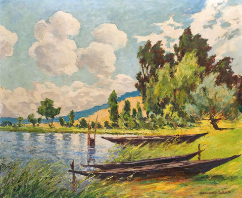 Phöbener Sandberge in Werder/Havel IV, wohl 1930er Jahre, Öl Lw., 67 x 80, sign., Museum der Havelländischen Malerkolonie in Schwielowsee-Ferch, WVZ 0156 