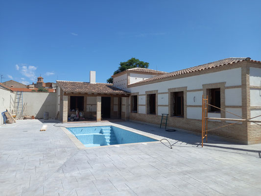 Proyecto de vivienda unifamiliar, construcción Toledana, Rodrigo Pérez Muñoz, Arquitecto