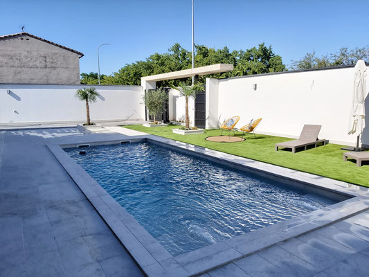 Proyecto de vivienda unifamiliar y piscina. Rodrigo Perez Muñoz Arquitecto.