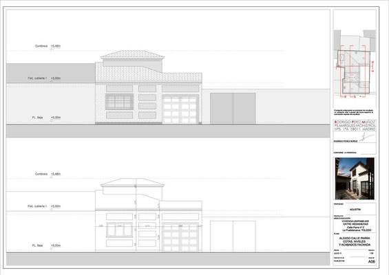 Proyecto de vivienda. Rodrigo Pérez Muñoz Arquitecto.