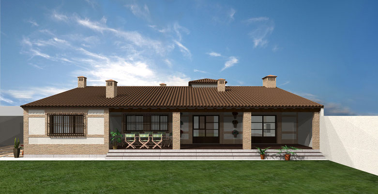Proyecto de vivienda. Rodrigo Pérez Muñoz Arquitecto.