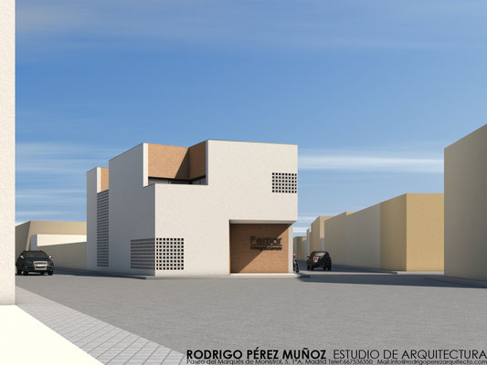 Edificio de oficinas, Rodrigo Pérez Muñoz Arquitecto