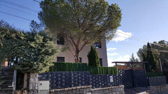 Proyecto de vivienda unifamiliar en Torrelodones. Rodrigo Pérez Muñoz Arquitecto.