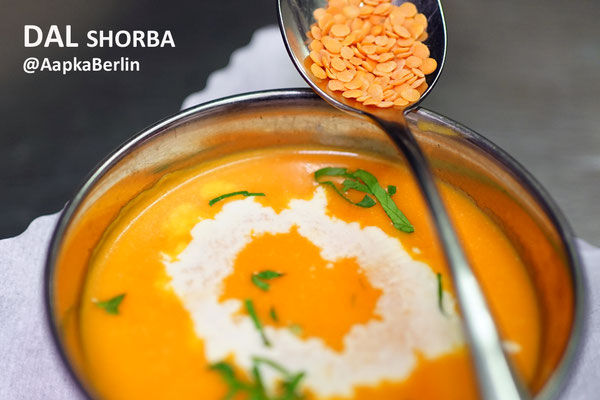 Dal Shorba - Rote Linsensuppe