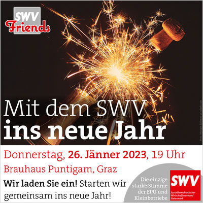 Veranstaltung »Mit dem SWV ins neue Jahr« am 26.01.2023