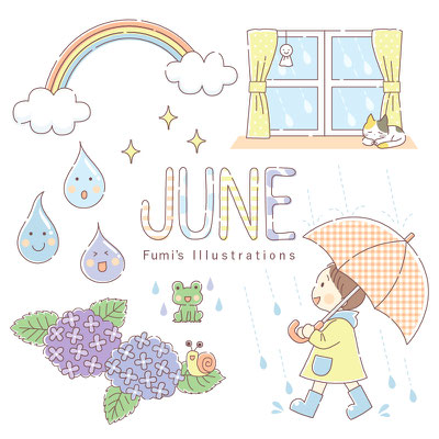 6月イラスト