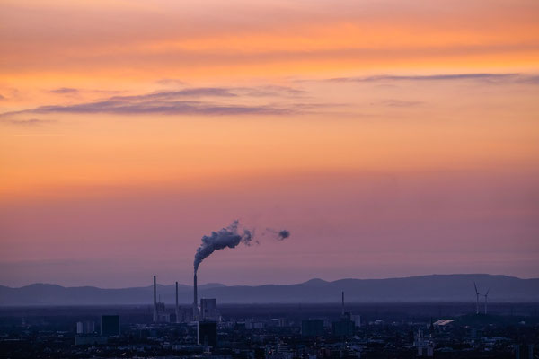 Januarabend auf dem Turmberg