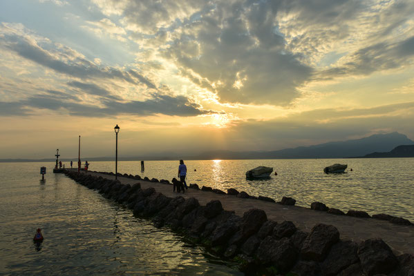 Abend am Gardasee