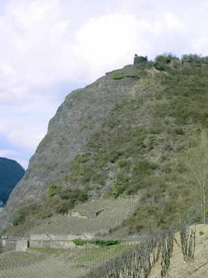 Burgruine Hammerstein von Süden aus gesehen  – Von makemake, CC BY-SA 3.0, https://commons.wikimedia.org/w/index.php?curid=19154339