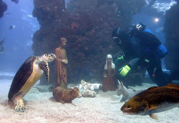 Crèche collection privée confiée au Musée Océanographique - Tous droits réservés