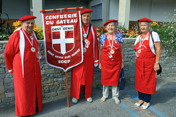 confrérie de saint genix  boire  bière de la mousse du guiers  