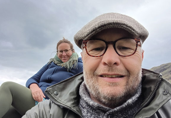 Thorsten und Amanda am Lake Wast Water