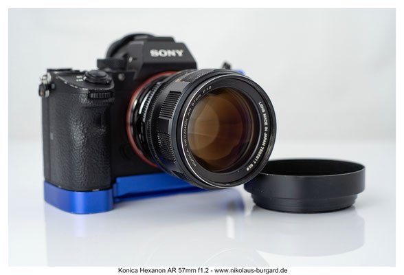 Konica Hexanon AR 57mm f1.2 - Nikolaus-Burgard.de Konica Hexanon AR 57mm f1.2 - Nikolaus-Burgard.de
