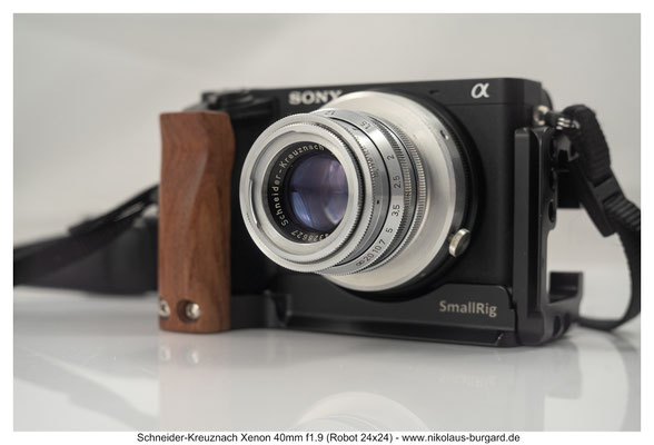 Schneider-Kreuznach Xenon 40mm f1.9 (Robot 24x24) - Nikolaus Schneider-Kreuznach Xenon 40mm f1.9 (Robot 24x24) - Nikolaus