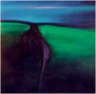 Melancholia, 100x100, olej, 1989