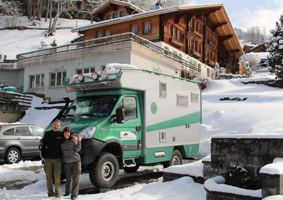 Hagis on Tour Iveco 4x4 Expeditionsmobil Greenhorn