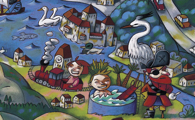 CGN, carte pour les enfants, détail 2. ©2005