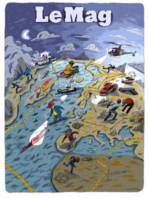 Voyager avec les polars. © 2016