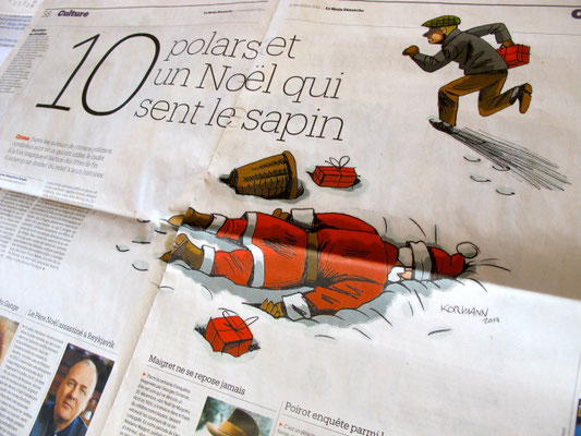 Le Matin Dimanche. Les polars de Noël. ©2014