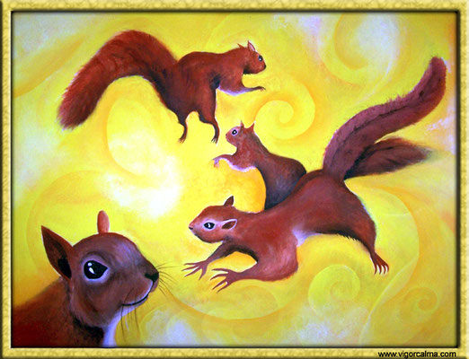 Party, Oilpainting, Sold, Vigor Calma