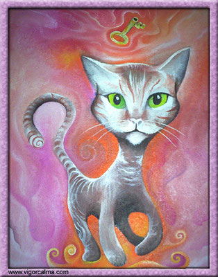The KeyOilpainting, Sold, Vigor Calma
