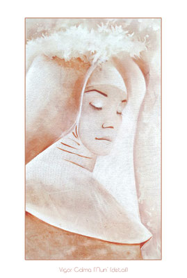 Devotion (Detail), Acryl/Oilpainting, Vigor Calma