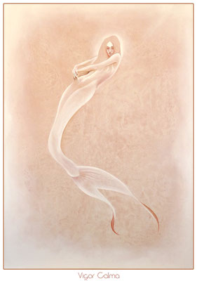 Mermaid,  Acryl/Oilpainting, Vigor Calma 