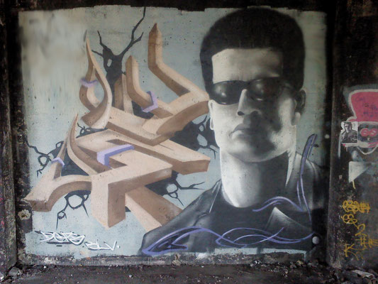  Artiste Muraliste Graffeur, Murale Graffiti Production BLV