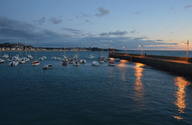 Piégu, le soir.