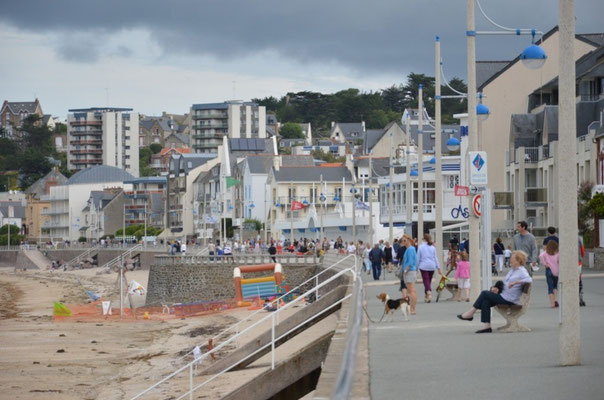 La plage du Val-André.