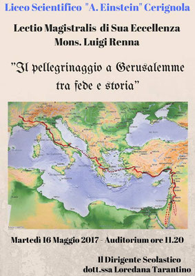 Lectio Magistralis di Mons.Luigi Renna - Locandina