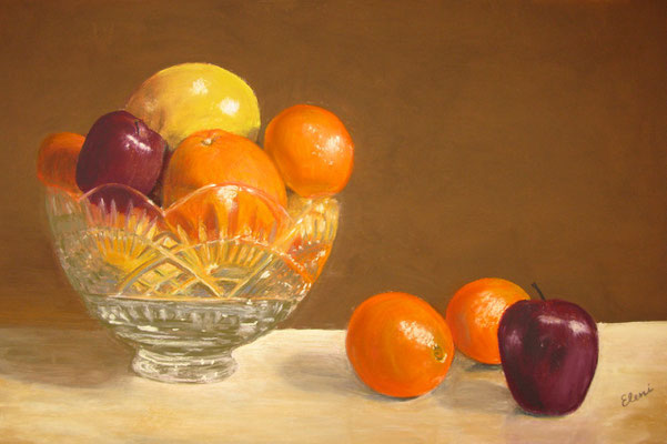 Liberty Bowl pastel by Helen Antholis