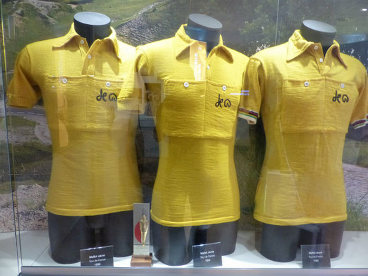 Maillots jaune Tour de France 1953 - 1954 - 1955