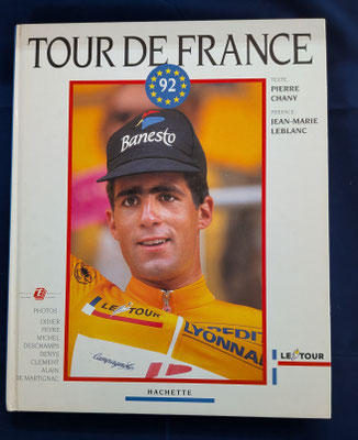 Livre officiel Tour de France 1992