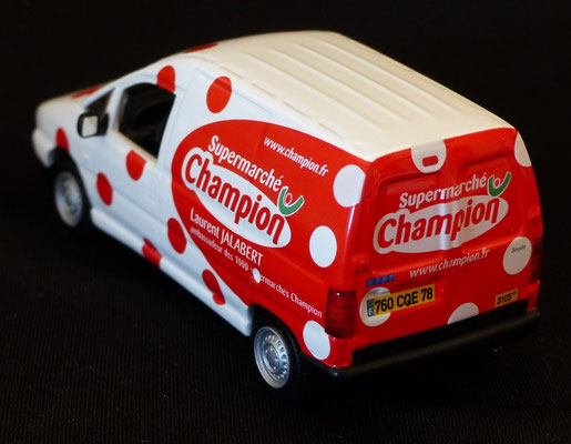 Fiat Scudo Supermarché Champion Laurent Jalabert     Caravane Tour de France 2003