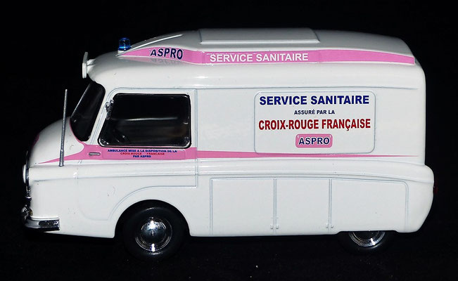 CITROËN HY LE BASTARD    ASPRO    Service sanitaire    Tour de France 1966