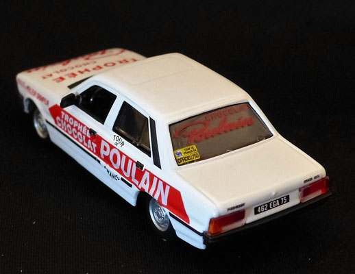 Peugeot 505 Chocolat POULAIN  Caravane Tour de France 1983