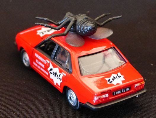 Renault 18 CATCH La mouche   Caravane Tour de France 1979