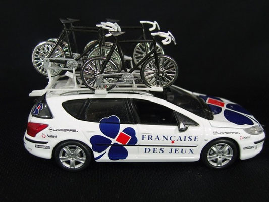 Peugeot 407 SW Equipe FRANCAISE DES JEUX  Marc Madiot Tour de France 2007