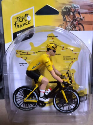  Cycliste Maillot jaune  Tour de France   Solido 1/18e