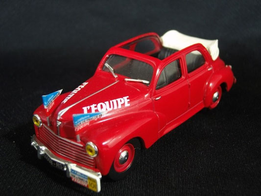 Peugeot 203 cabriolet L'EQUIPE                                     Tour de France 1949