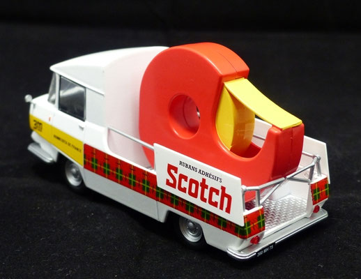 Citroën HY SCOTCH     Rouleau Ruban adhésif rouge     Caravane Tour de France 1962